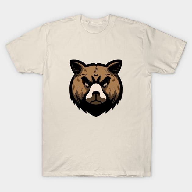 Determined Bear T-Shirt by Art By Bear